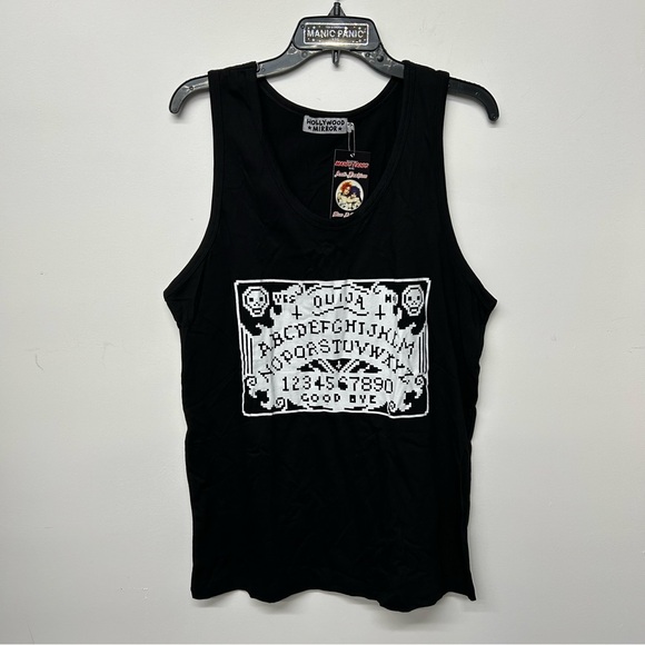Pixelated Ouija board tank top 💀🔮 - Picture 1 of 2